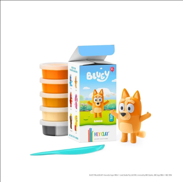 Hey Clay Bingo Single Character