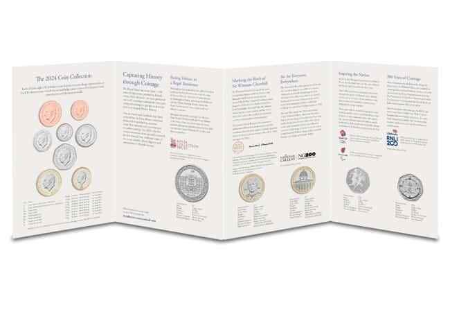 2024 UNITED KINGDOM BRILLIANT UNCIRCULATED ANNUAL COIN SET