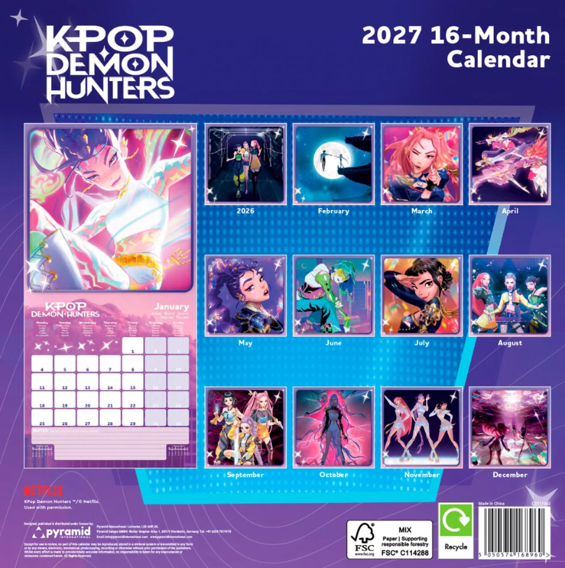 KPop Demon Hunters 2027 Square