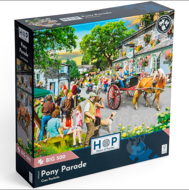 House of Puzzles - Pony Parade - Big 500 piece