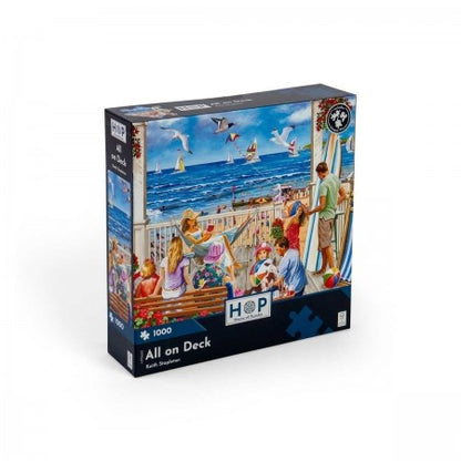 House of Puzzles - All on Deck - 1000 piece
