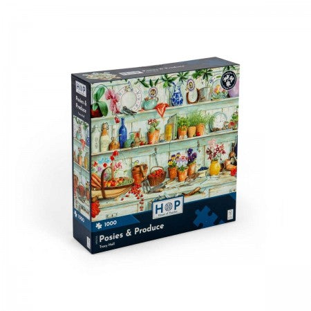 House of Puzzles - Posies &amp; Produce - 1000 piece