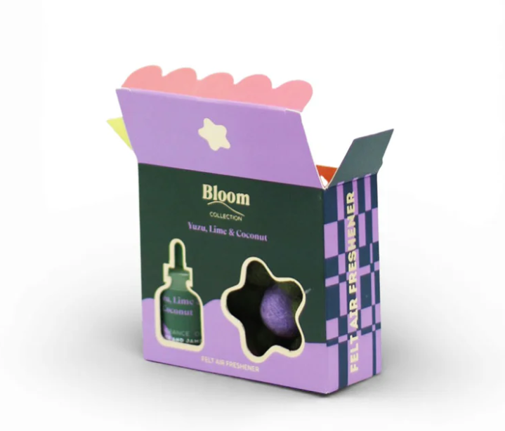 Bloom - Yuzu, Lime &amp; Coconut Felt Air Freshener