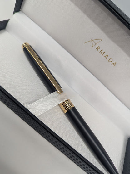 Armada Classic Laser Pen - Black with Gold 