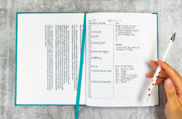CLASSIC PAPER SAVER REUSABLE NOTEBOOK- OCEAN TEAL