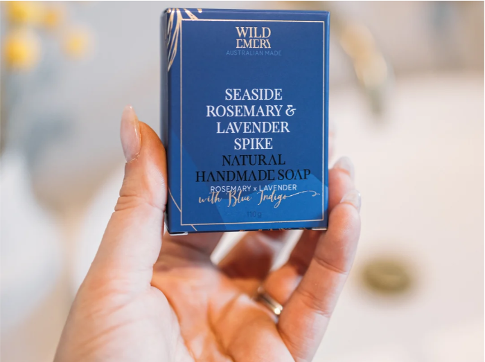 Wild Emery Handmade Soap - Seaside Rosemary &amp; Lavender