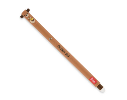 LEGAMI ERASABLE GEL PEN-TEDDY BEAR-RED INK