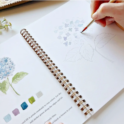 Emily Lex Studio Flowers Watercolour Workbook