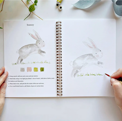 Emily Lex Studio Animals Watercolour Workbook
