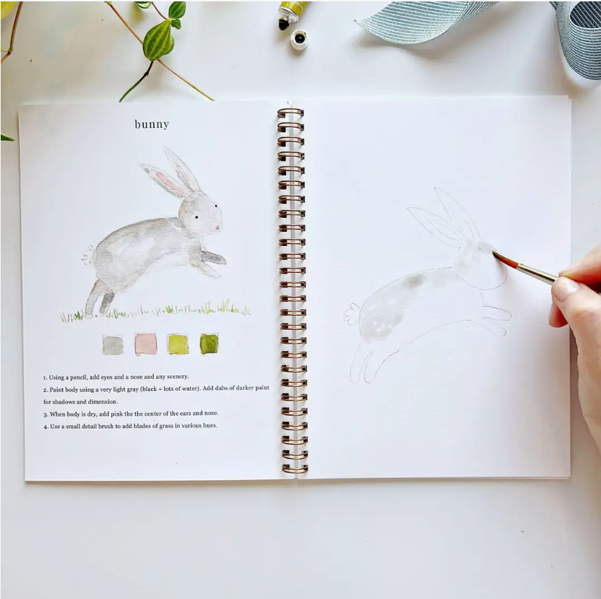 Emily Lex Studio Animals Watercolour Workbook