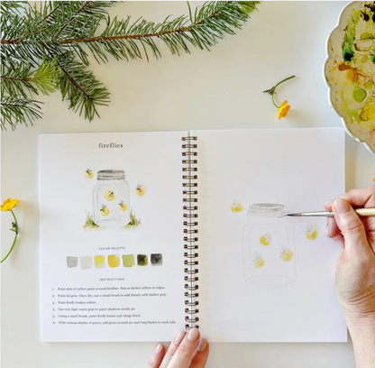 Emily Lex Studio Camping Watercolour Workbook
