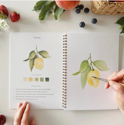 Emily Lex Studio Fruit Watercolour Workbook