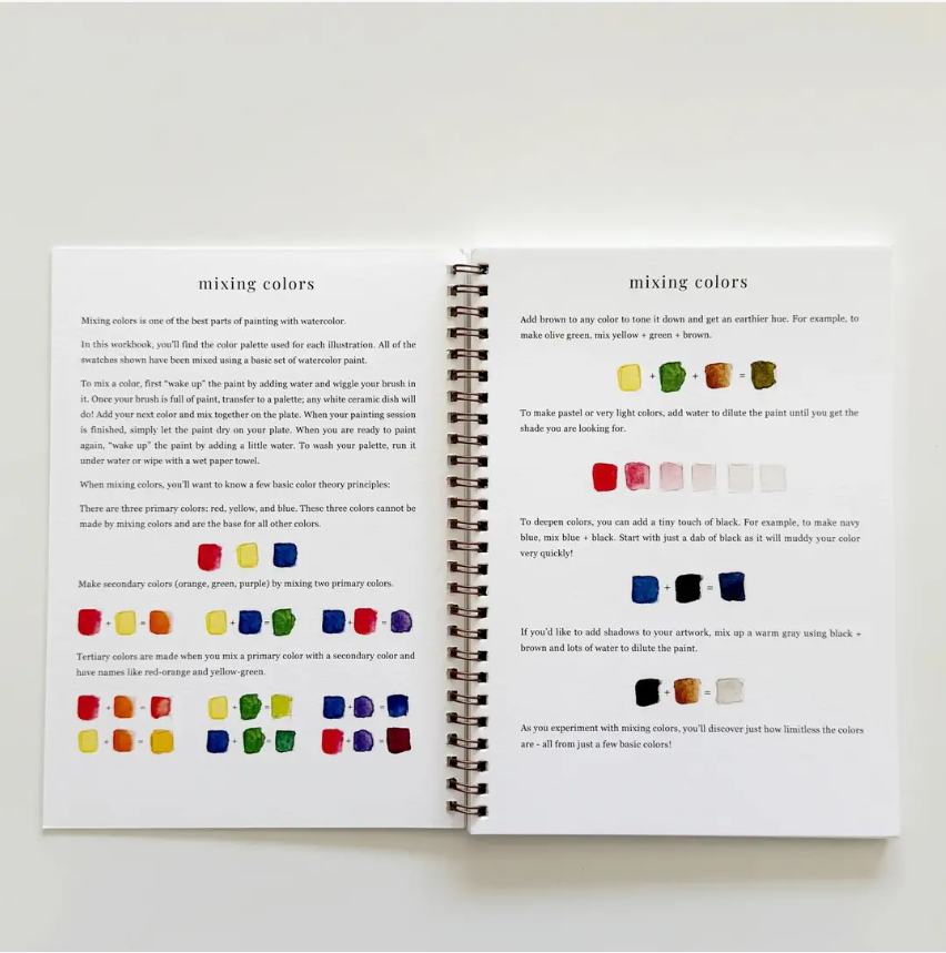 Emily Lex Studio Fruit Watercolour Workbook