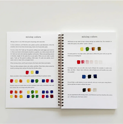 Emily Lex Studio Fruit Watercolour Workbook