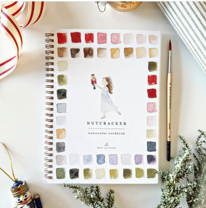 Emily Lex Studio Nutcracker Watercolour Workbook