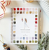 Emily Lex Studio Nutcracker Watercolour Workbook