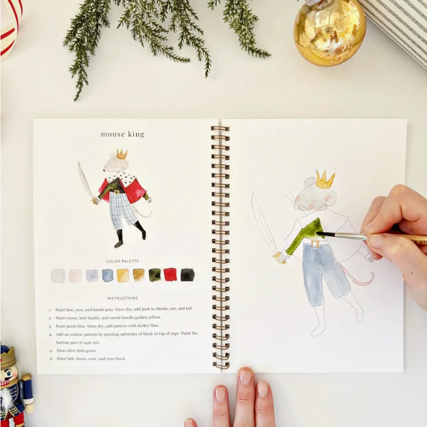 Emily Lex Studio Nutcracker Watercolour Workbook