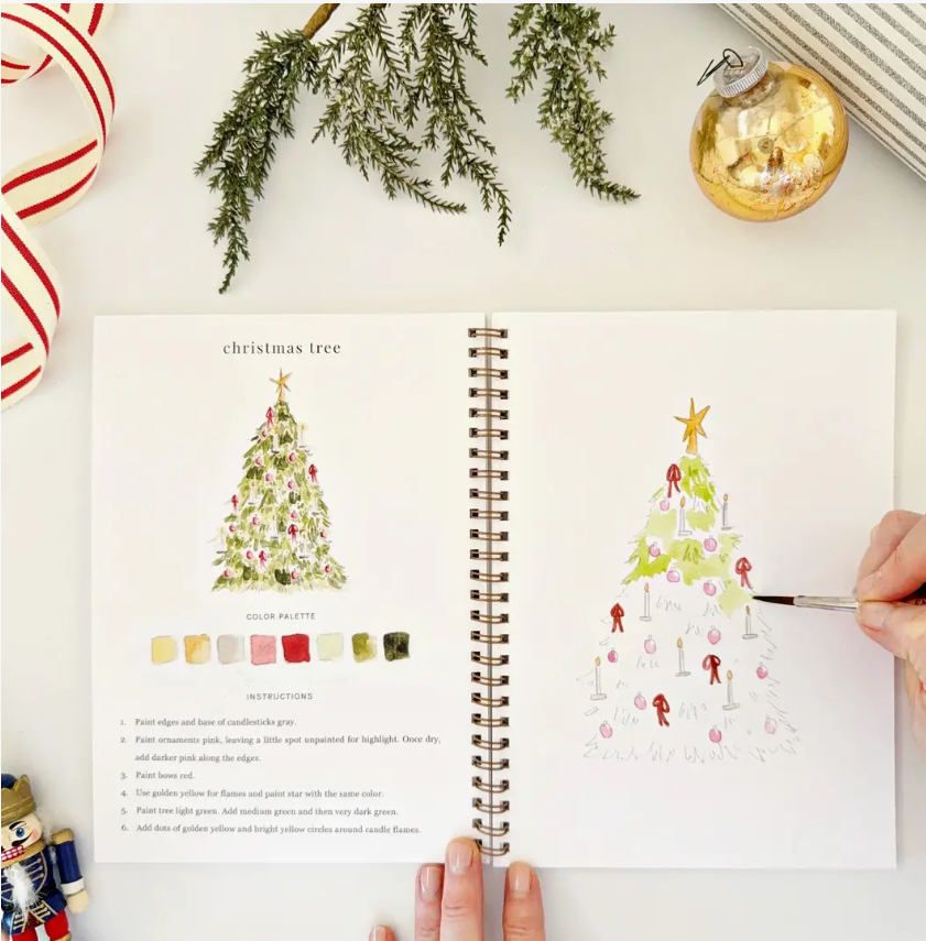 Emily Lex Studio Nutcracker Watercolour Workbook