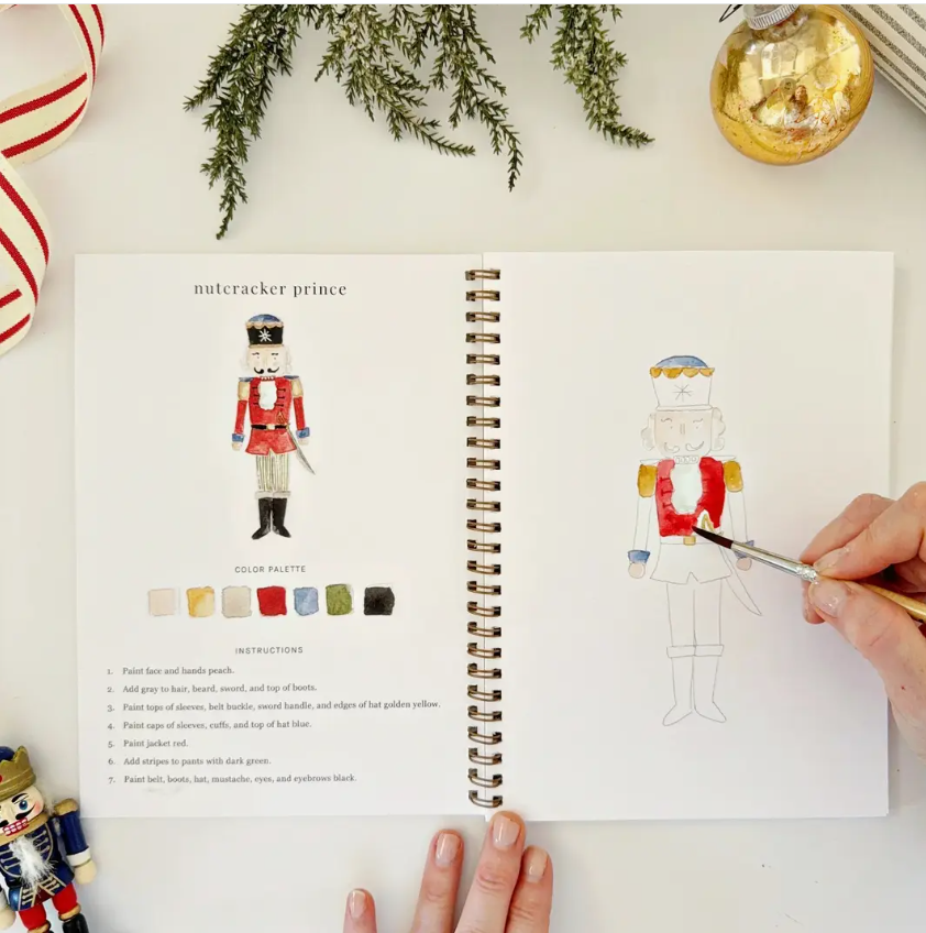 Emily Lex Studio Nutcracker Watercolour Workbook