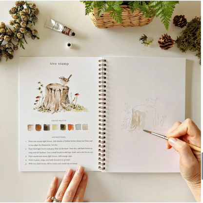 Emily Lex Studio Woodland Watercolour Workbook