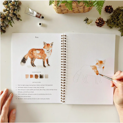 Emily Lex Studio Woodland Watercolour Workbook
