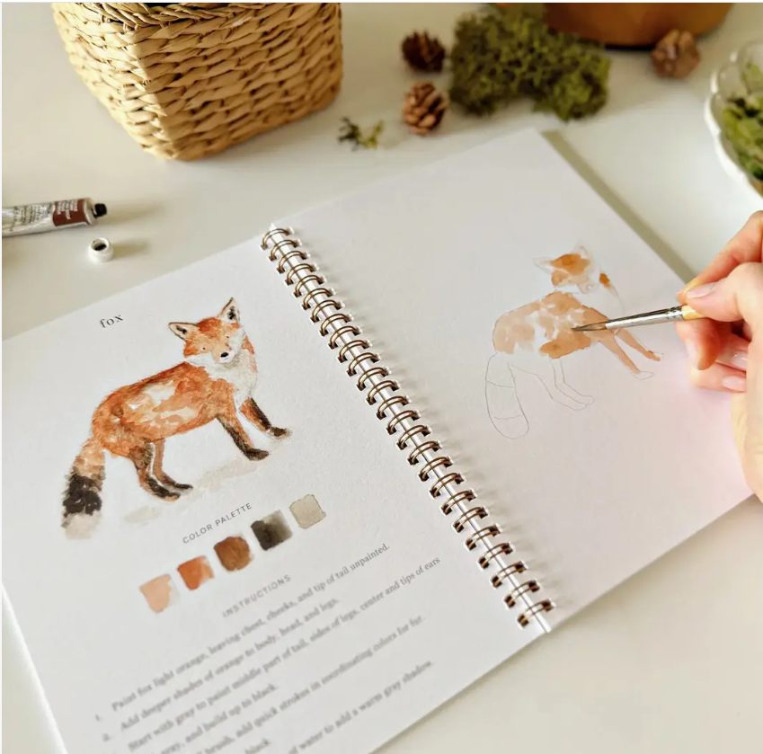 Emily Lex Studio Woodland Watercolour Workbook
