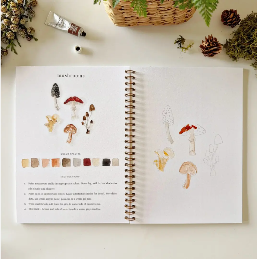Emily Lex Studio Woodland Watercolour Workbook
