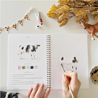 Emily Lex Studio Farm Watercolour Workbook 