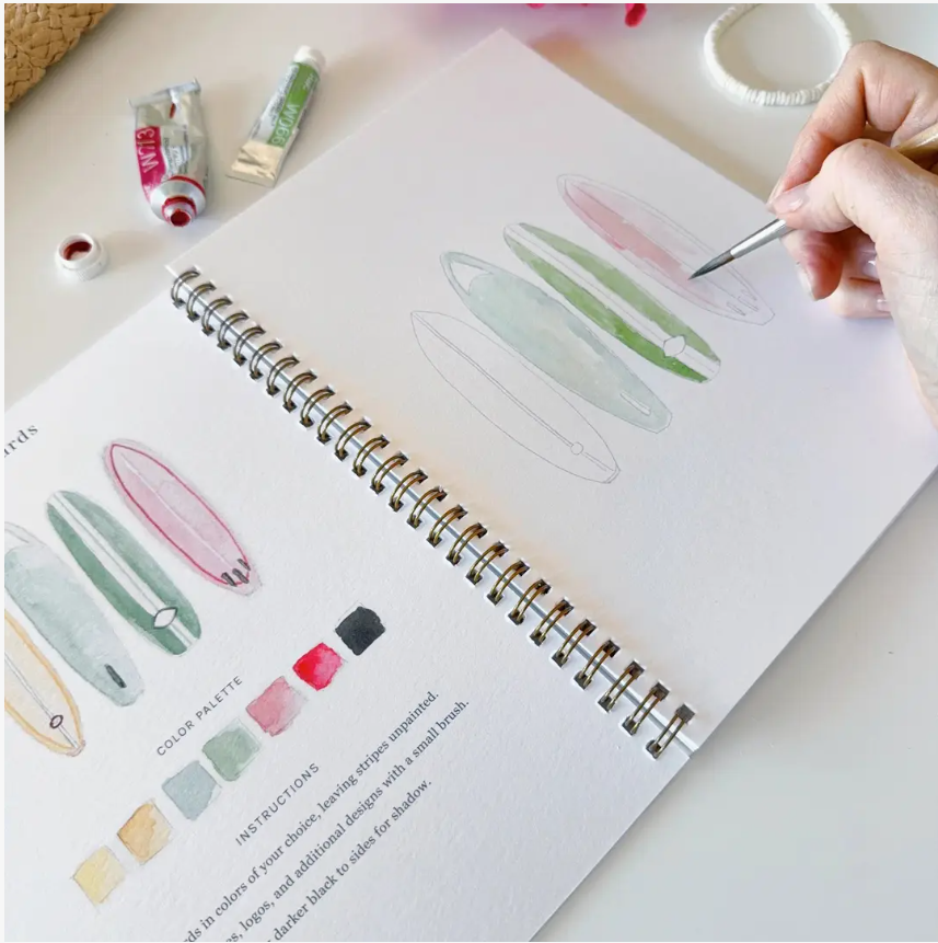 Emily Lex Studio Tropical Watercolour Workbook