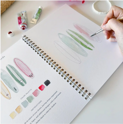Emily Lex Studio Tropical Watercolour Workbook