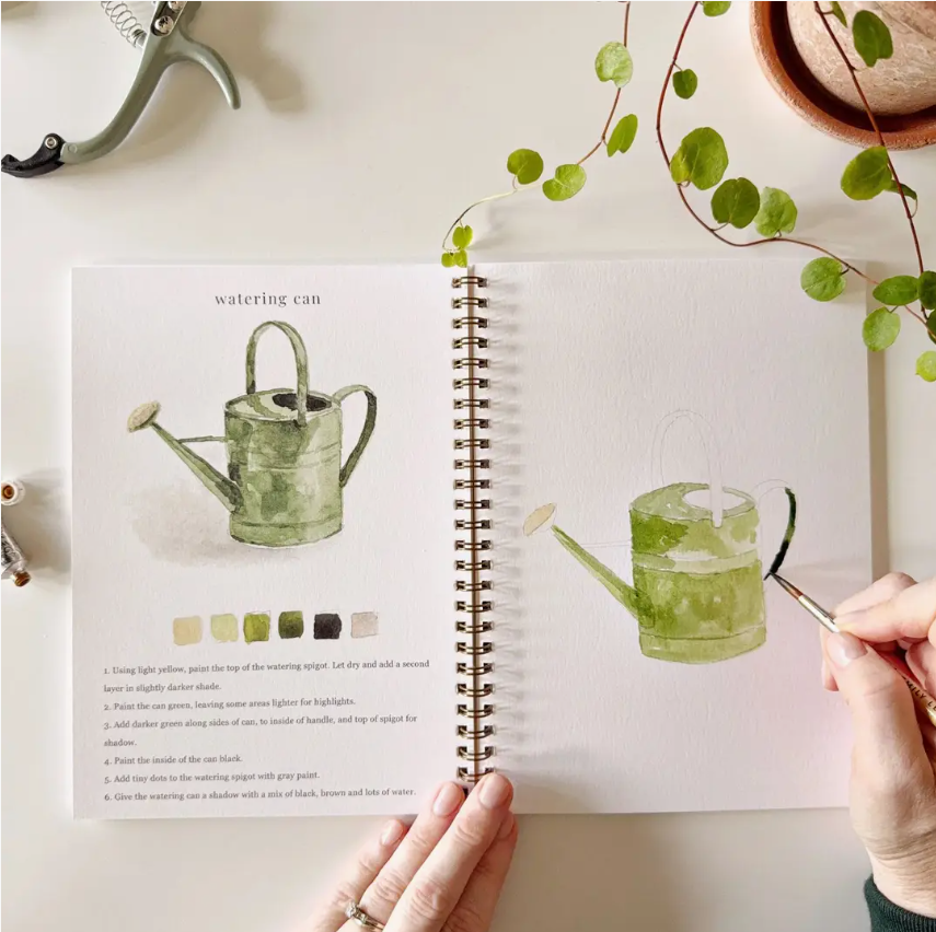 Emily Lex Studio Garden Watercolour Workbook