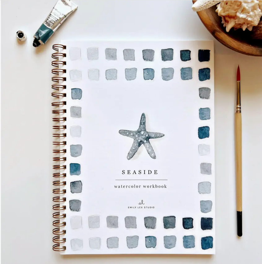 Emily Lex Studio Seaside Watercolour Workbook