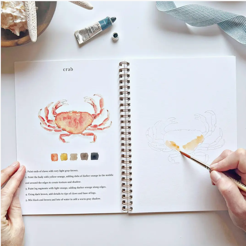Emily Lex Studio Seaside Watercolour Workbook