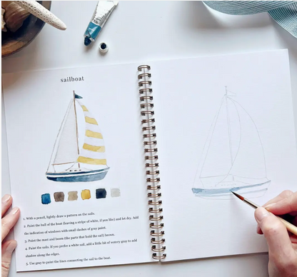 Emily Lex Studio Seaside Watercolour Workbook