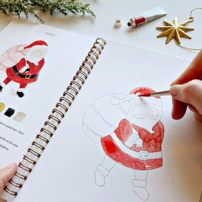 Emily Lex Studio Christmas Watercolour Workbook