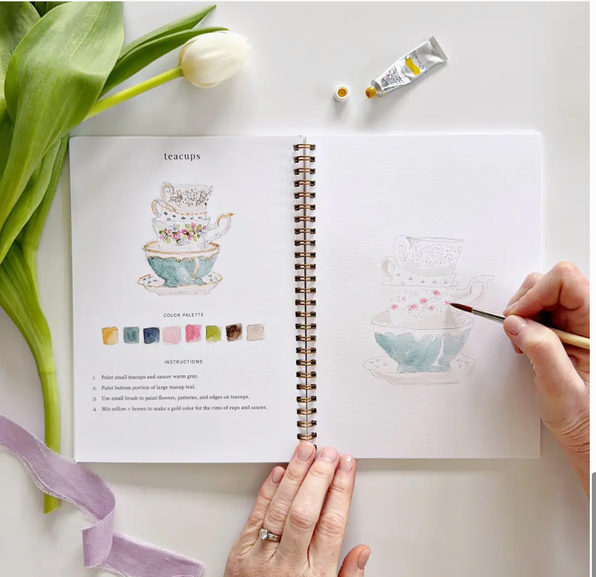 Emily Lex Studio Spring Watercolour Workbook