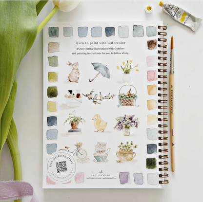 Emily Lex Studio Spring Watercolour Workbook