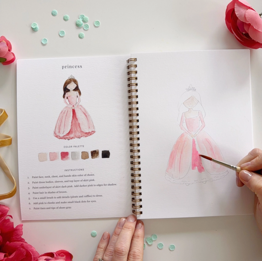 Emily Lex Studio Fairytale Watercolour Workbook