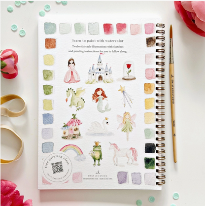 Emily Lex Studio Fairytale Watercolour Workbook