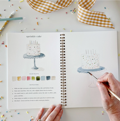 Emily Lex Studio Celebrate Watercolour Workbook 