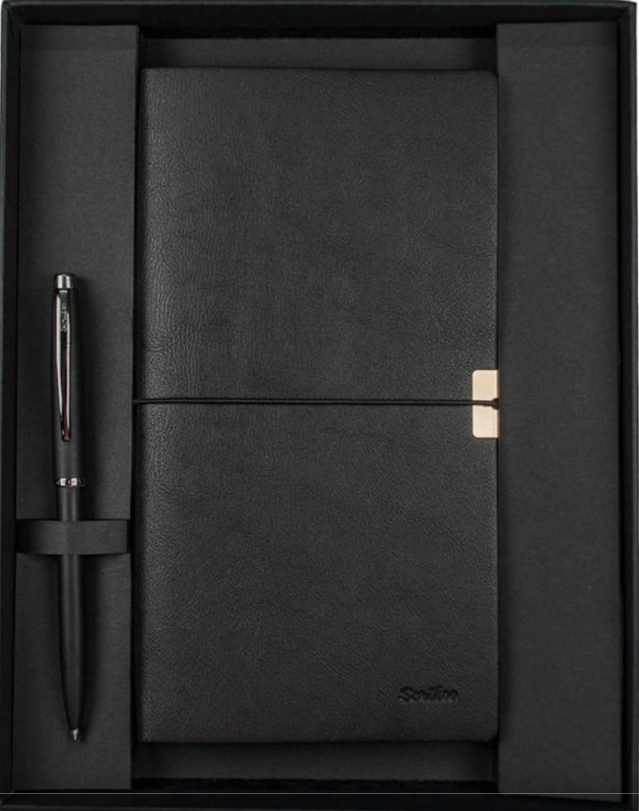 Scrikss Toledo Premium C7 Notebook &amp; Ballpoint Pen Set 