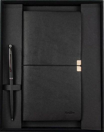 Scrikss Toledo Premium C7 Notebook &amp; Ballpoint Pen Set 