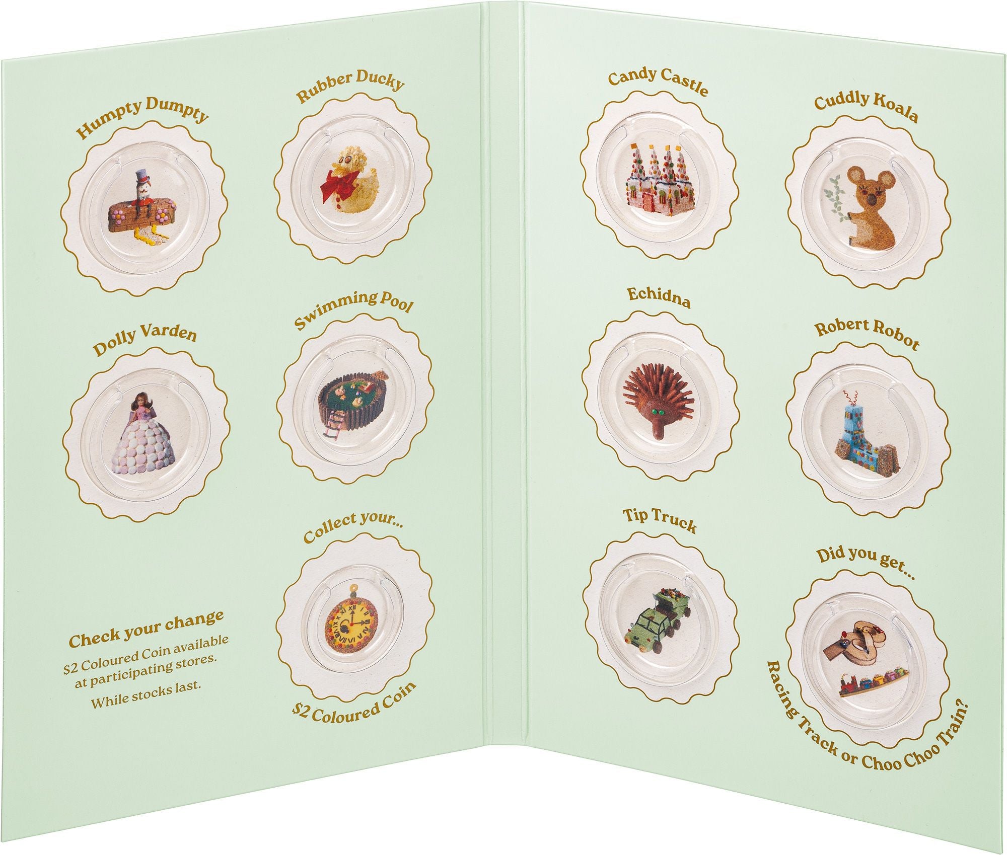 ROYAL AUSTRALIAN MINT 2025 $1 UNCIRCULATED TEN-COIN COLLECTION