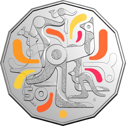 ROYAL AUSTRALIAN MINT COIN PACK 50CENT 2026 UNC COLOURED CELEBRATIONS