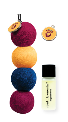 SMELLY BALLS AFL BRISBANE REUSABLE AIR FRESHENER