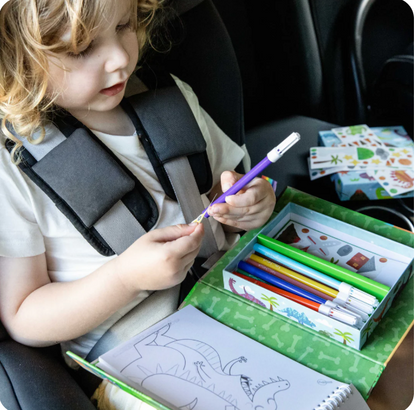 TIGER TRIBE COLOURING SET-DINOSAURS
