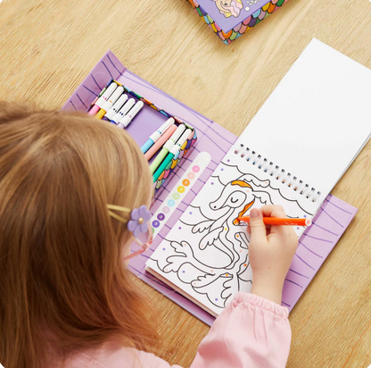 Tiger Tribe Colour by Numbers - Mermaids and Friends 