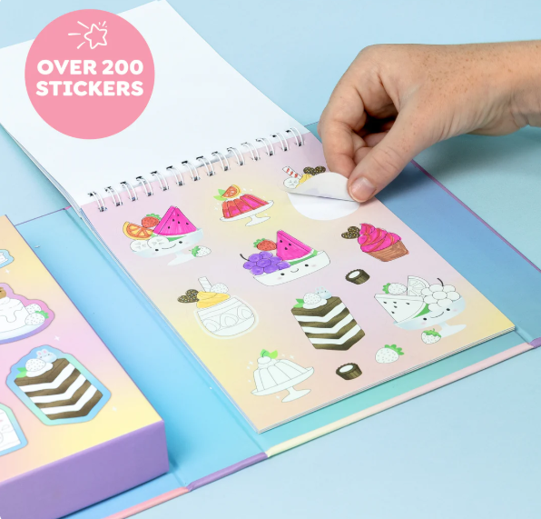 Tiger Tribe Scented Stacks Of Stickers - Dreamy Desserts 