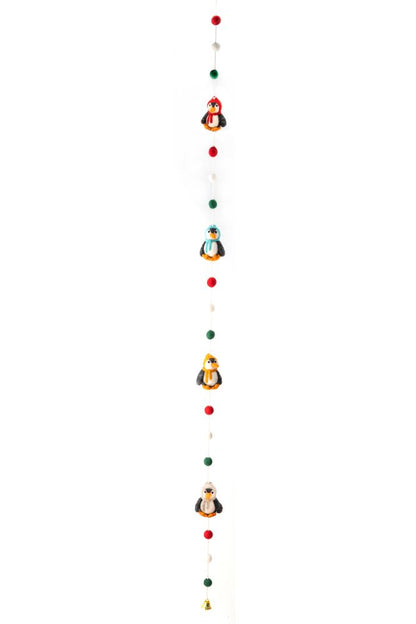 CHRISTMAS MOBILE - PENGUIN PARTY 
