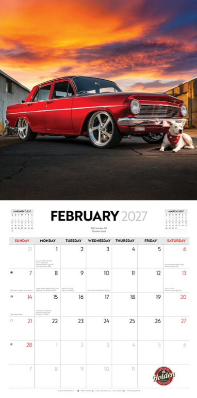 Classic Holden Cars 2027 Square
